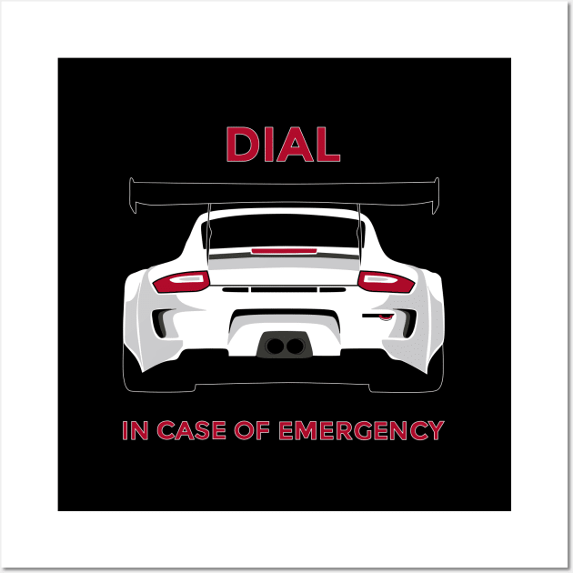 In Case Of Emergency Wall Art by IbisDesigns